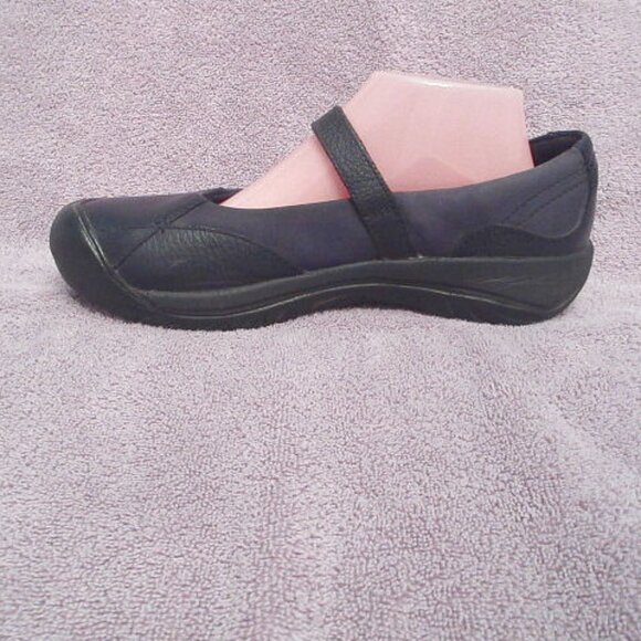 Keen Presidio Leather Mary Jane Shoes Size 9.5 Waterproof Comfort Flat Sneaker - Picture 4 of 10